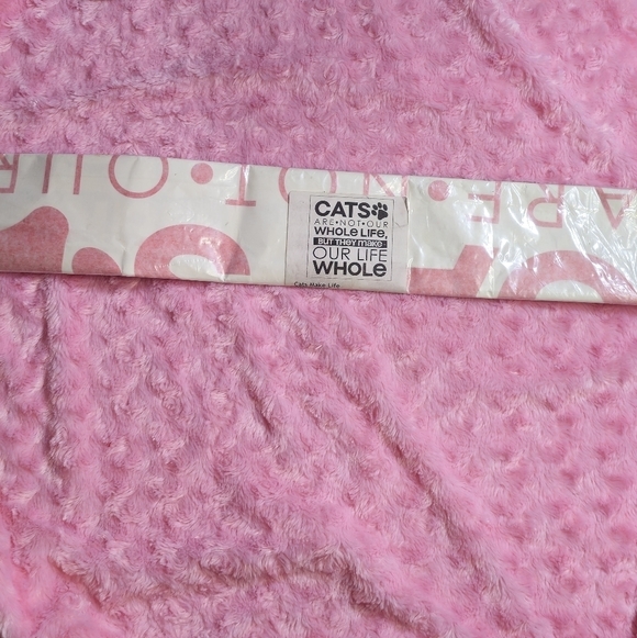 Cats Make Life Whole Orange Wall Decal - Picture 3 of 4